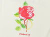 UNHEARDOF Red Rose T-Shirt 'Ivory/Red'