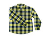 Nike SB Koston Flannel 'Midnight Navy/Speed Yellow'
