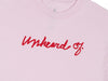 UNEHARDOF Naomi Handwriting “Love Always and Forever" T-Shirt