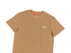 UNHEARDOF Core Bar Logo Embroidered Short Sleeve Shirt 'Walnut'