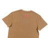 UNHEARDOF Core Bar Logo Embroidered Short Sleeve Shirt 'Walnut'