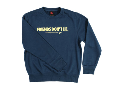 Nike x Stranger Things Club Crewneck 'Midnight Navy'