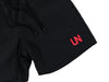 UNHEARDOF Core UN Outlined Logo Embroidered Nylon Shorts 'Black'