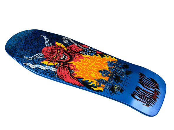 Santa Cruz x Stranger Things Knox Hellfire Pit 10" Deck