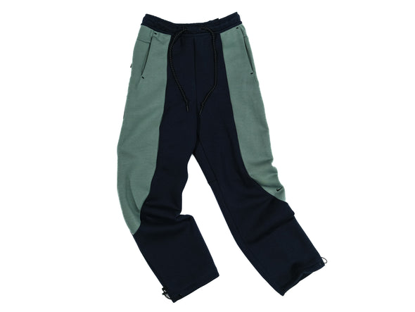 Nike Tech Fleece Color-Block Open Hem Pants 'Obsidian/Clay Green'