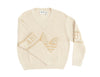 Adidas x CLOT Crochet Longsleeve Sweater 'Warm Sandstone'