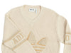 Adidas x CLOT Crochet Longsleeve Sweater 'Warm Sandstone'