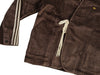 Adidas x CLOT Corduroy Sports Jacket 'Dark Brown'