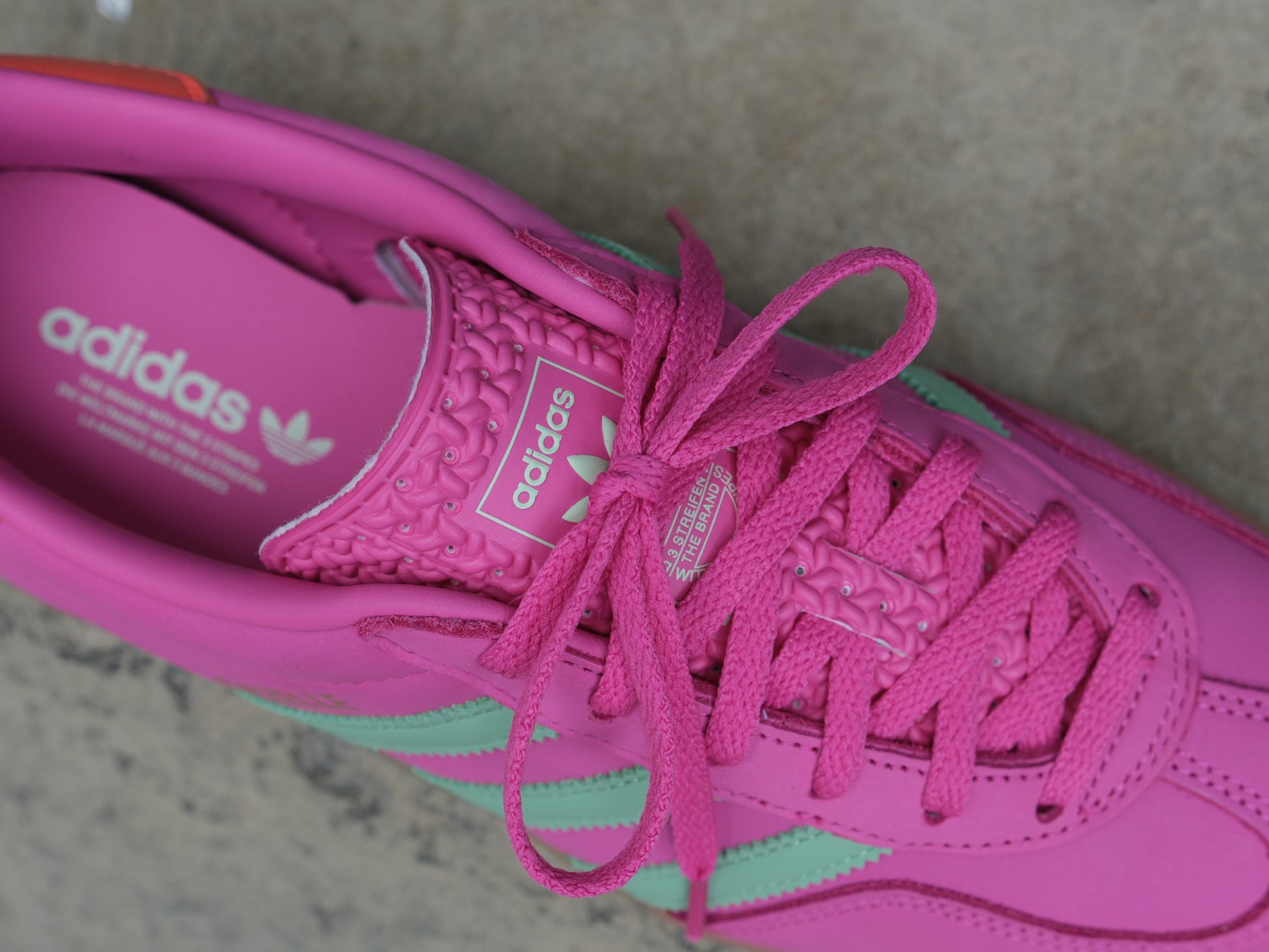 Adidas Women's Gazelle Indoor 'Semi Lucid Fuchsia/Semi Green Spark' -O Unheardof Brand Adidas Women's Gazelle Indoor 'Semi Lucid Fuchsia/Semi Green Spark' -O Unheardof Brand