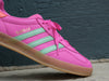 Adidas Women's Gazelle Indoor 'Semi Lucid Fuchsia/Semi Green Spark'