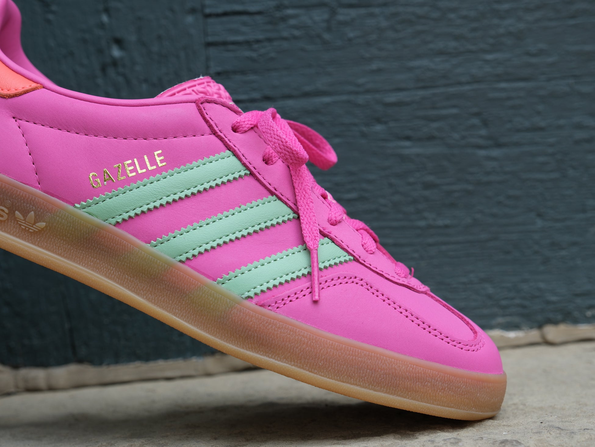 Adidas Women's Gazelle Indoor 'Semi Lucid Fuchsia/Semi Green Spark' -O Unheardof Brand Adidas Women's Gazelle Indoor 'Semi Lucid Fuchsia/Semi Green Spark' -O Unheardof Brand