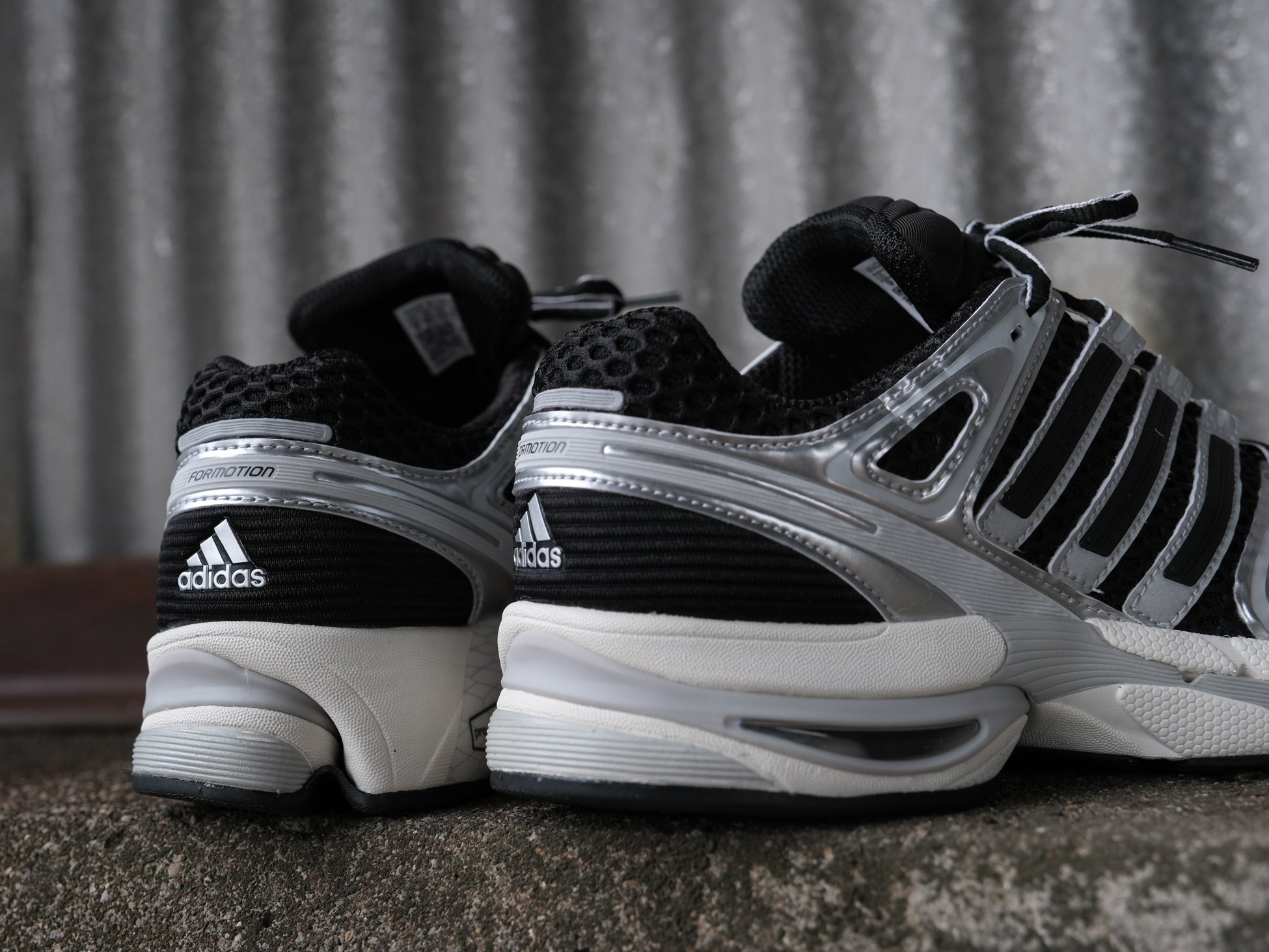 Adidas Adistar Control.5 'Core Black/Silver Metallic' Unheardof Brand Adidas Adistar Control.5 'Core Black/Silver Metallic' Unheardof Brand