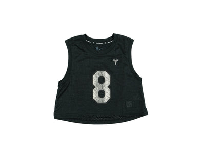 Nike Women's Kobe Cropped Jersey 'Black/Sanddrift'