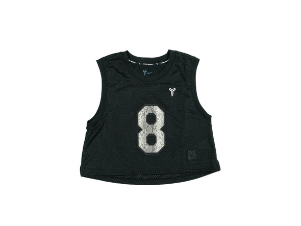 Nike Women's Kobe Cropped Jersey 'Black/Sanddrift'