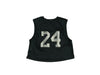 Nike Women's Kobe Cropped Jersey 'Black/Sanddrift'