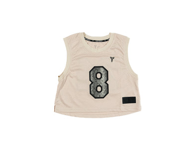 Nike Women's Kobe Cropped Jersey 'Sanddrift/Black'
