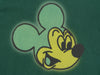 HUF x Disney Mickey Spray Crewneck Sweater 'Forest Green'