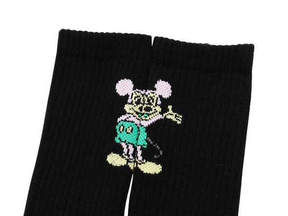 HUF x Disney Greetings Crew Sock 'Black'