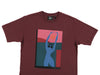 Parra Protect The Sun T-Shirt 'Dark Burgundy'