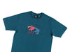 Parra The Zoomies T-Shirt 'Mallard Green'