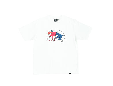 Parra The Zoomies T-Shirt 'White'