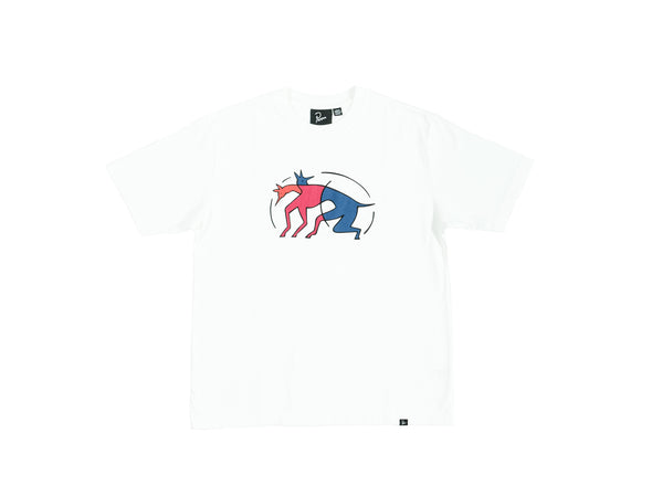 Parra The Zoomies T-Shirt 'White'