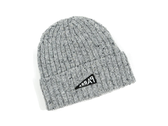 Parra Reversed Flag Beanie 'Grey'
