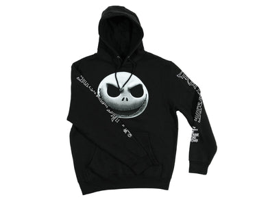 HUF x Nightmare Before Christmas Jack Skellington Hoodie 'Black'