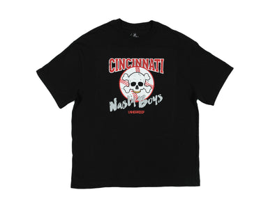 UNHEARDOF Nasty Boy Skull Baseball T-Shirt 'Black'
