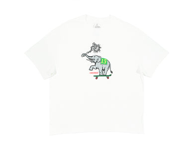 UNHEARDOF Oakland Elephant Skateboard T-Shirt 'White'