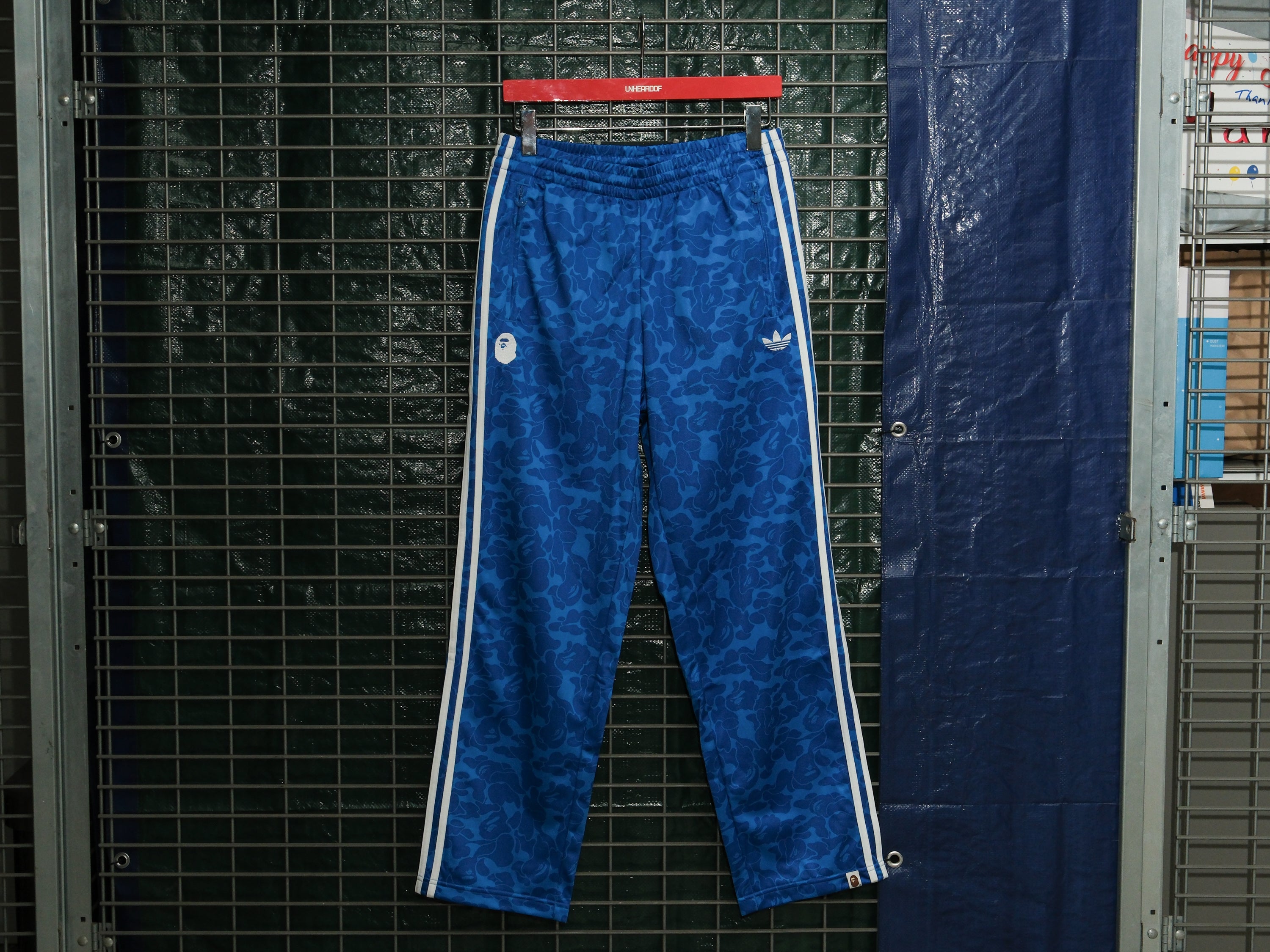 Adidas X Bape Firebird Track Pant Blue – Unheardof Brand