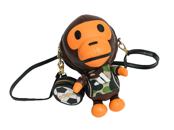 Adidas x BAPE Milo Bag 'Auburn'