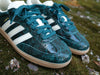 Adidas Women's Samba OG 'Snakeskin/Collegiate Green'