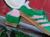 Adidas Women's Gazelle Indoor 'Green/Glow Pink'
