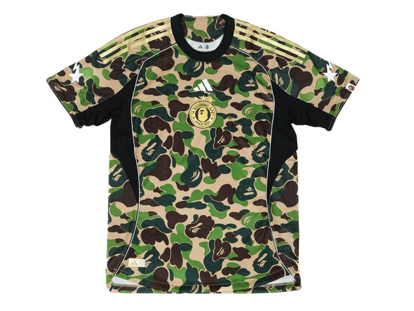 Adidas x Bape Football Jersey 'Crew Green'
