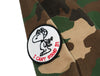 Butter Goods Patches Zip-Thru Hoodie 'Washed Camo'