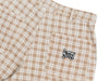Butter Goods Spike Work Shorts 'Sandstone Plaid'