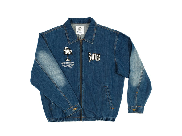 Butter Goods Spike Jacket 'Distressed Indigo'