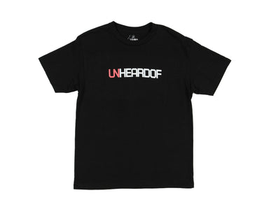 UNHEARDOF Core Bar Logo T-Shirt 'Black'