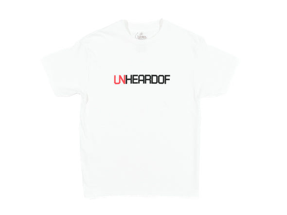UNHEARDOF Core Bar Logo T-Shirt 'White'