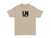 UNHEARDOF Core UN Logo T-Shirt 'Sand/Black'