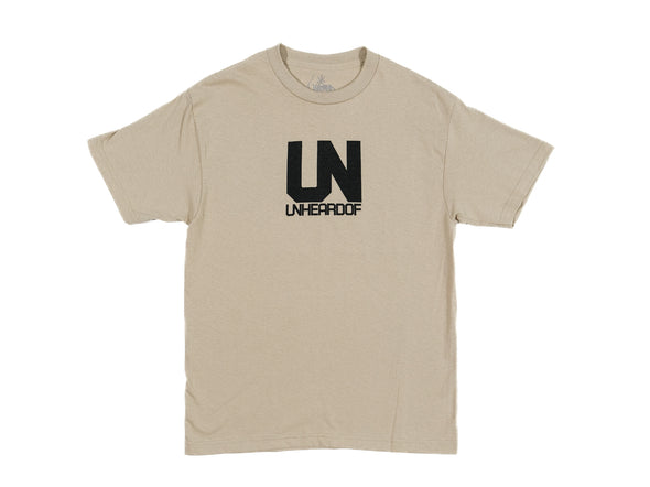 UNHEARDOF Core UN Logo T-Shirt 'Sand/Black'