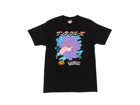 Santa Cruz x Pokémon Ghost Type 3 Heavyweight T-Shirt 'Black'