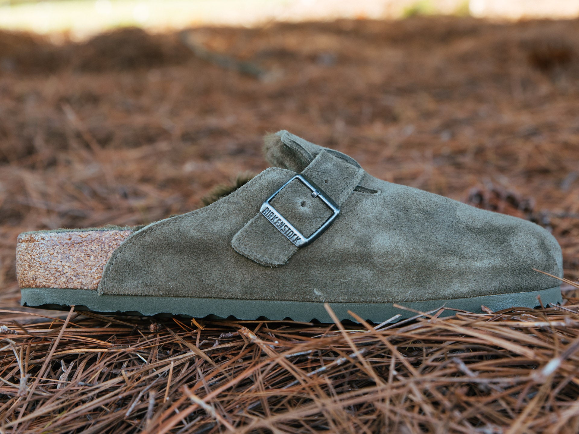 やーまんさん専用】BIRKENSTOCK スエード グレー ボストン 靴