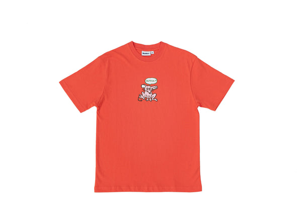 Butter Goods Rodent Tee 'Coral'