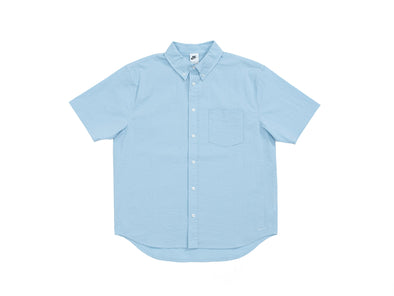 Nike Men's Seersucker Button-Down Short-Sleeve Shirt 'Light Armory Blu Unheardof Brand Nike Men's Seersucker Button-Down Short-Sleeve Shirt 'Light Armory Blu Unheardof Brand