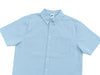 Nike Men's Seersucker Button-Down Short-Sleeve Shirt 'Light Armory Blue'