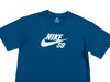 Nike SB Logo T-Shirt 'Court Blue'
