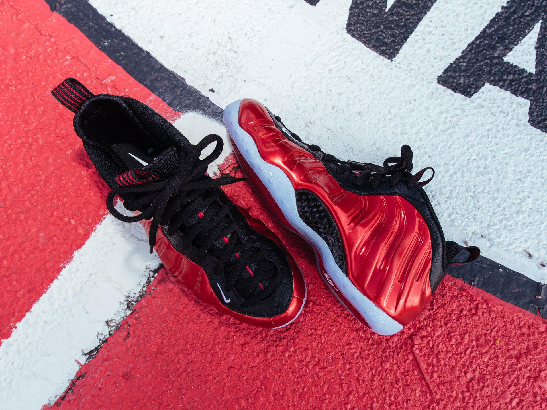 Nike Air Foamposite One 'Metallic Red' – Unheardof Brand