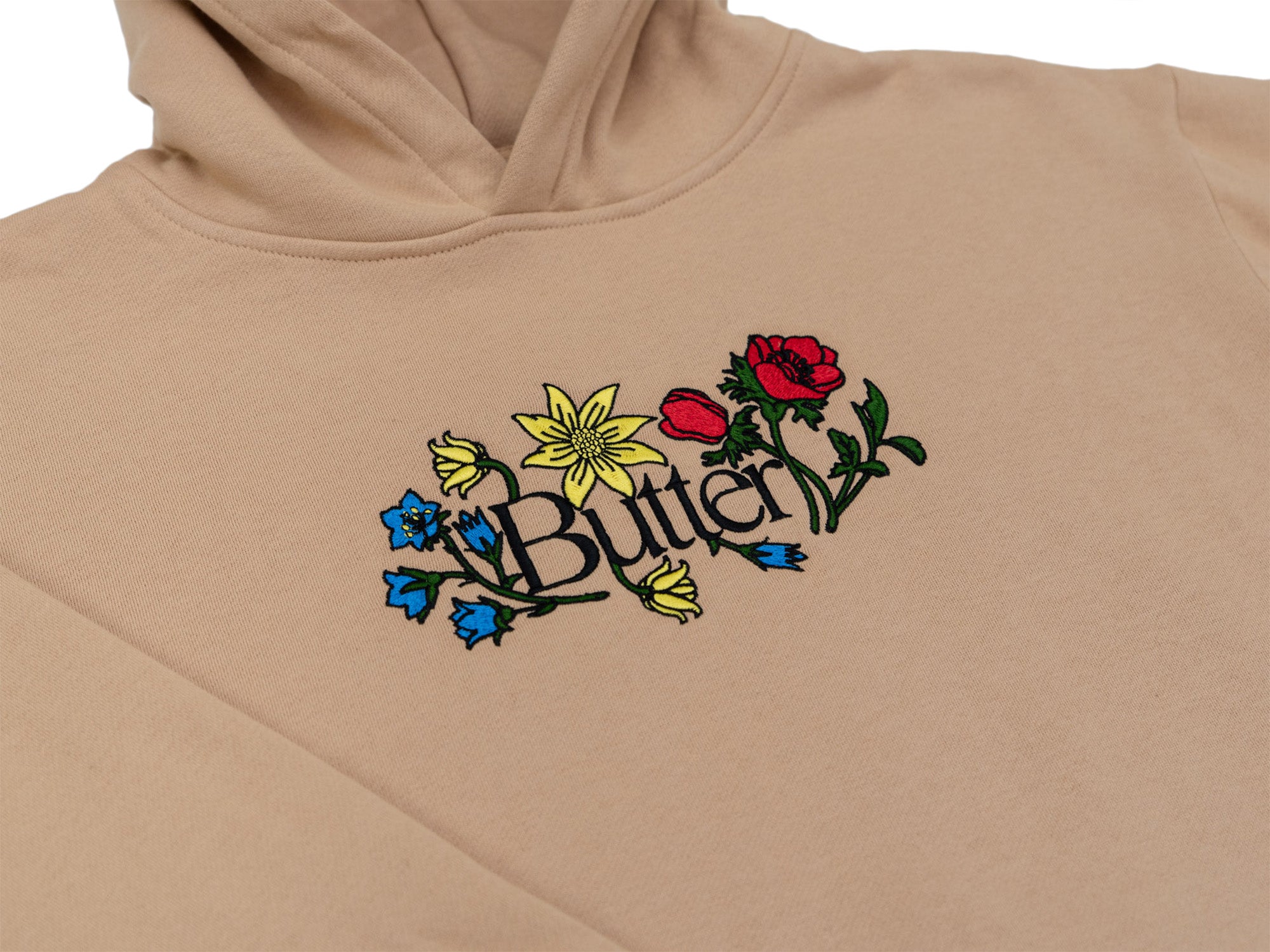 Butter Goods Floral Embroidered Pullover Hoodie – Unheardof Brand